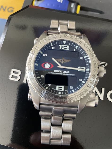 breitling emergency beacon watch|blackwater Breitling watch for sale.